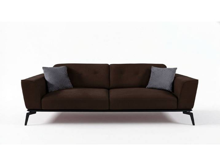 Xlmoebel 3-Sitzer Burgunder Sofa aus Textil – Moderner roter Dreisitzer Couch, 3-Sitzer 1 Teile, Made in Europa