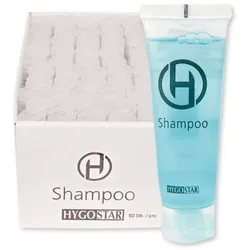 50x Set aus Seife, 30 ml Duschgel, 30 ml Shampoo, 30 ml Bodylotion, 30 ml Conditioner in Tube