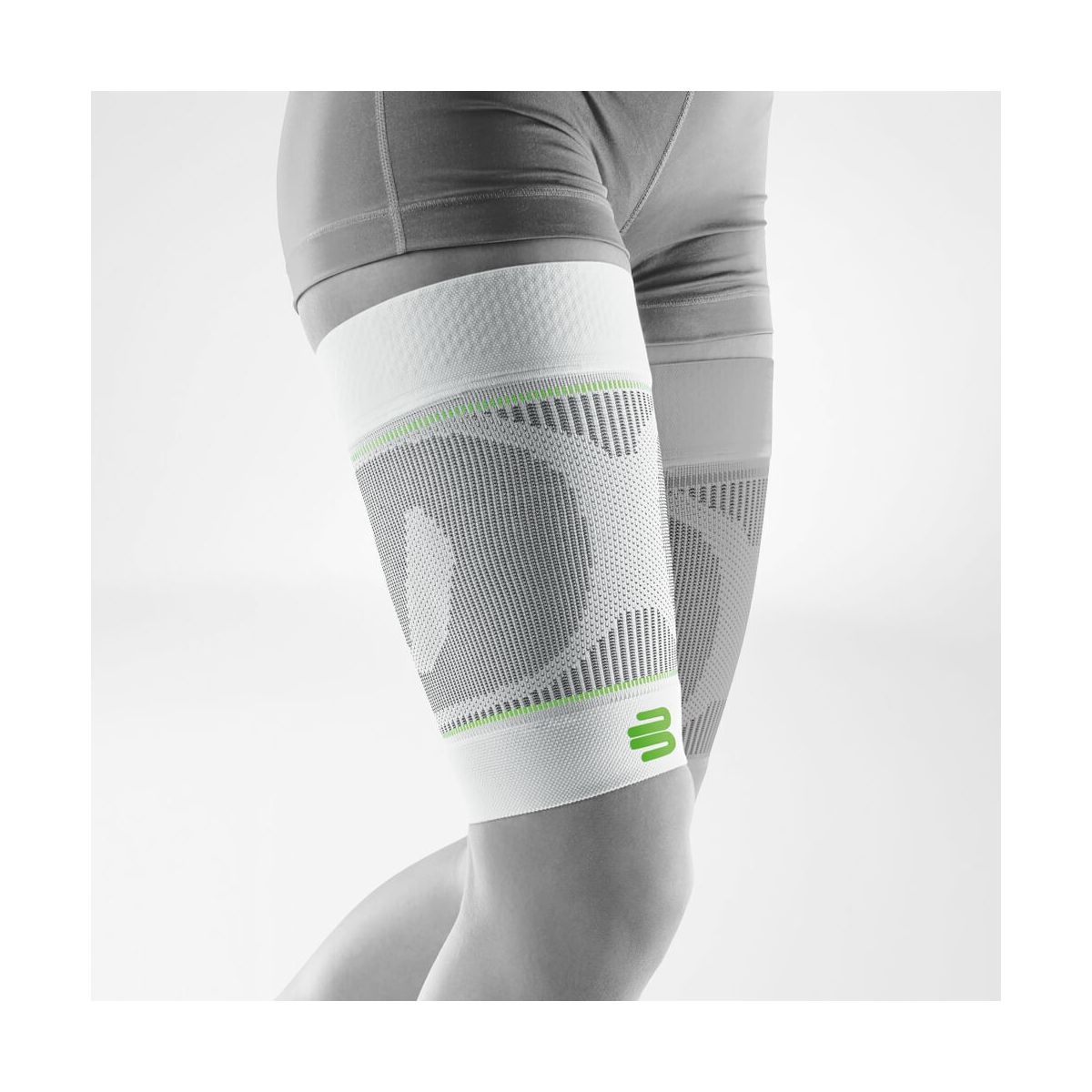 Bauerfeind Comp.sleeves Upper Leg,xllong weiß (WEISS) XL 29345721000044