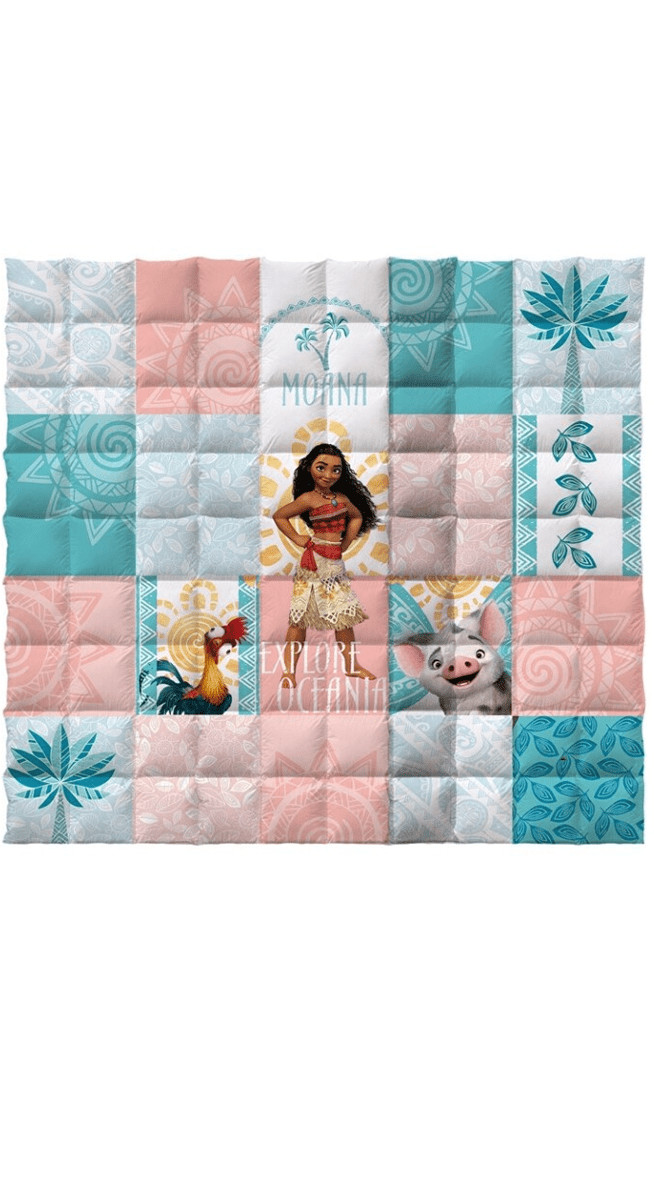 Disney Vaiana bedsprei voor kinderen 140 x 200 cm
