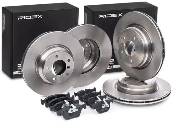 RIDEX 3405B0505 Brake discs and pads set
