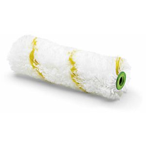 Nölle Farbwalze Polyamid, 10cm, für Wand & Fassadenfarbe, 12mm Florhöhe