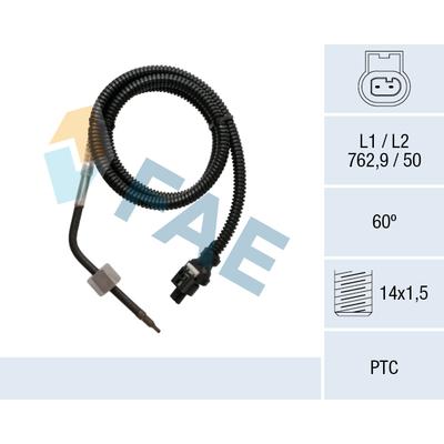 FAE Sensor, Abgastemperatur 68041 für DAIMLER Mercedes