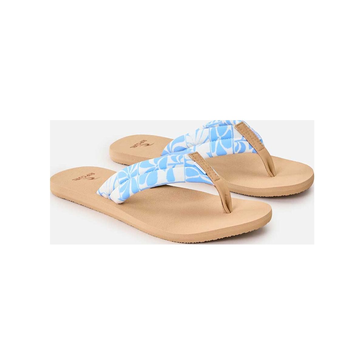 RipCurl Freedom Plush Bloom Open TOE blue (0070) 36 17JWOT_0070_36