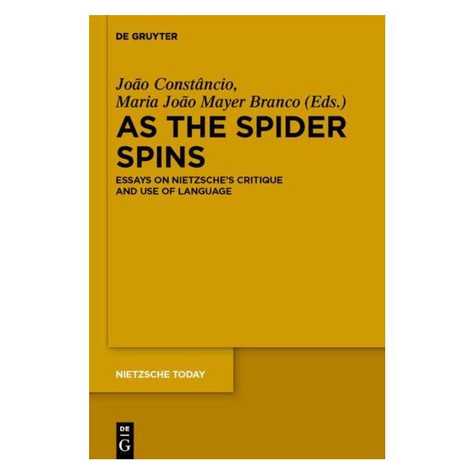 De Gruyter As the Spider Spins (Deutsch, Englisch, Hardcover, João Constâncio, Maria João Mayer Branco) (67763303)
