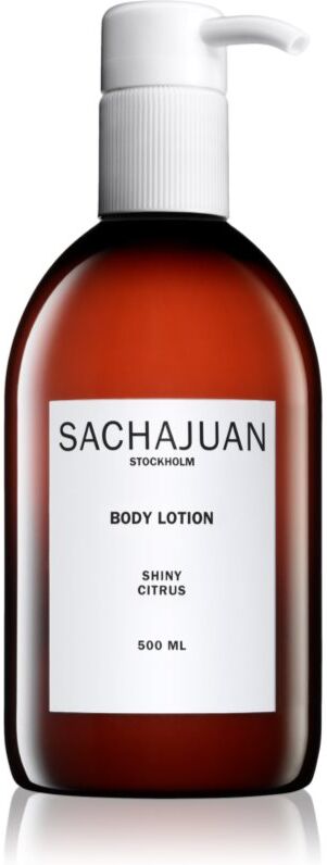 Sachajuan Body Lotion Shiny Citrus lait corporel hydratant 500 ml