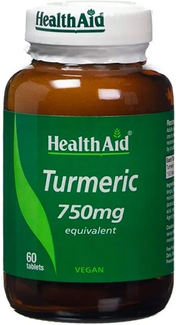Health Aid Turmeric 750 mg 60 Tabs