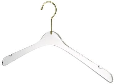 YBM Home Quality Acrylic Clear Hangers