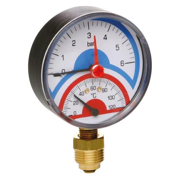 Icma THERMOMANOMETER 1/2.6 BAR.120C LOW CONN (42650782)
