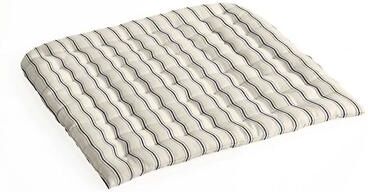 Bailey Replacement Cushion - Vintage Ticking Stripe Black - Ballard Designs