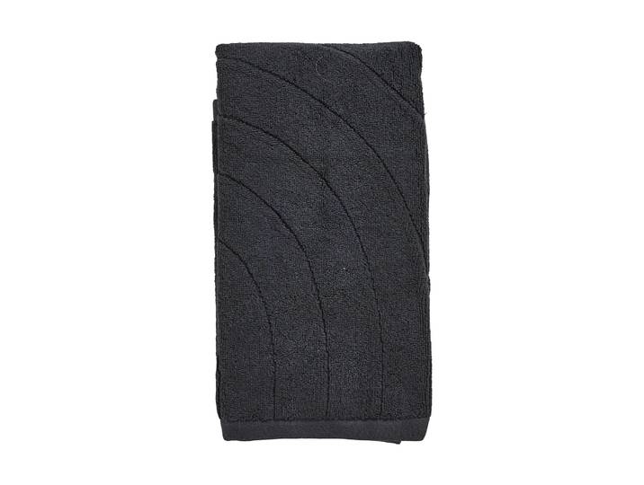 Zone Denmark Serviette Time 50x100 cm Noir