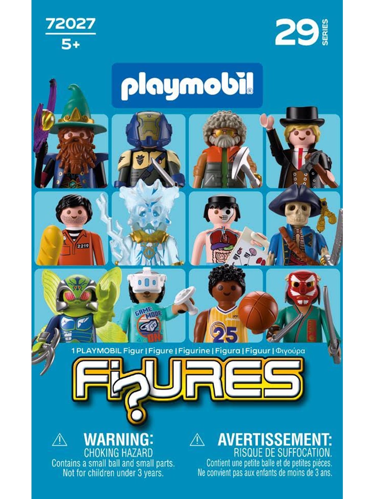 Playmobil - Figuren - Blau (Serie 29)