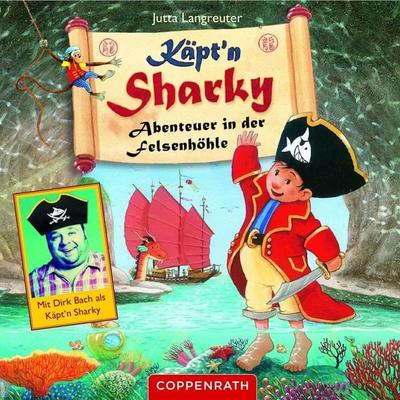Käpt'n Sharky - Abenteuer in der Felsenhöhle - Rainer Bielfeldt, Audio, 4064066853396