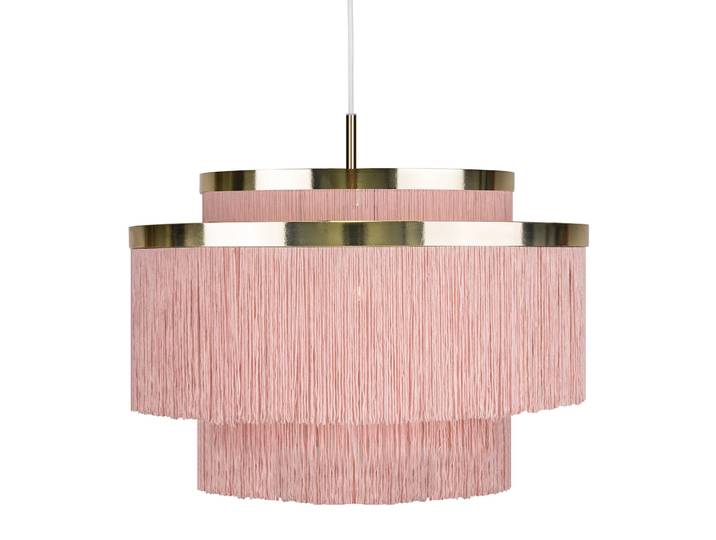 Globen Lighting Lampe à suspension Frans rose, laiton