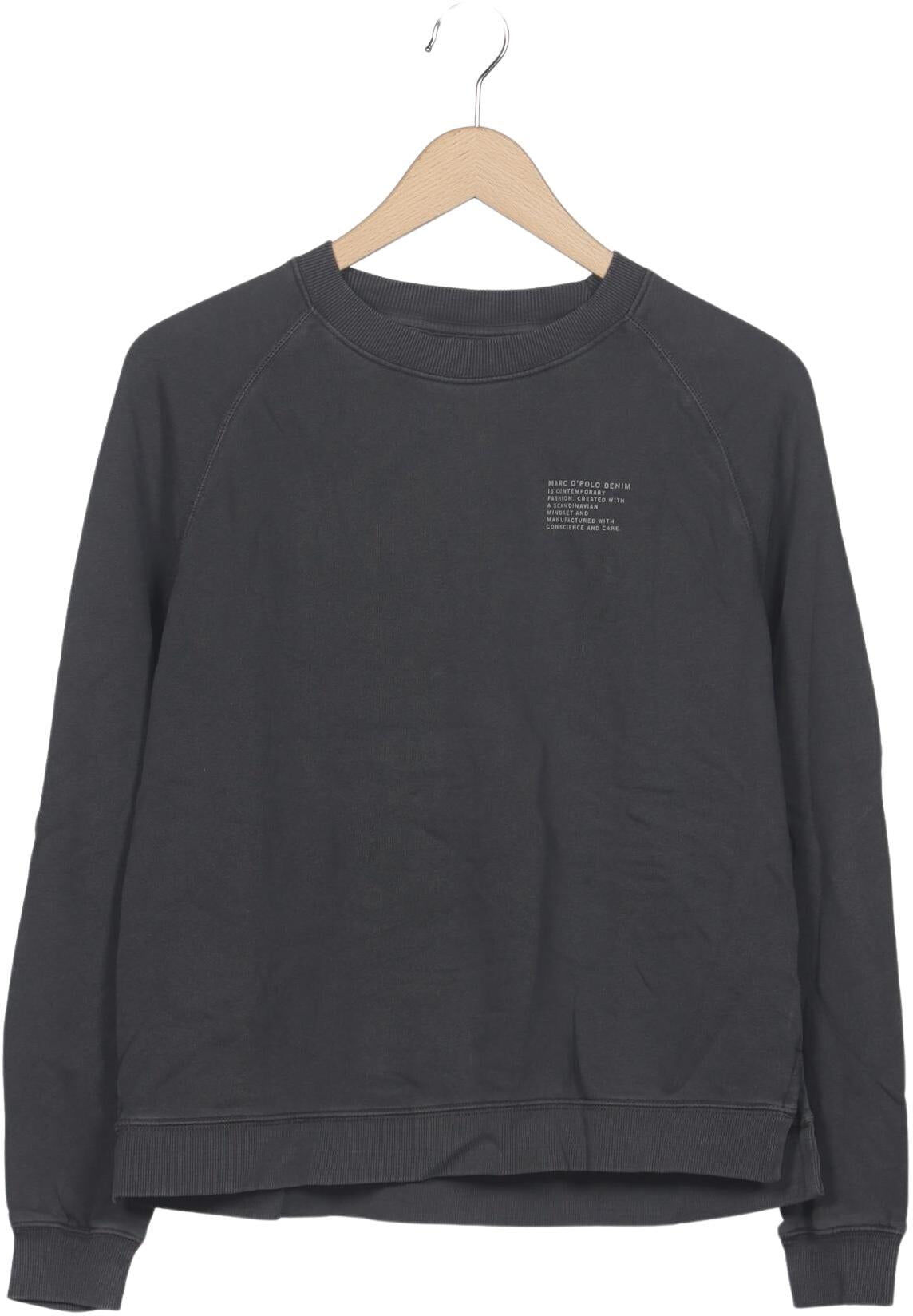 Marc O' Polo Sweater, Grau, Gr. XS, Baumwolle - Second Hand