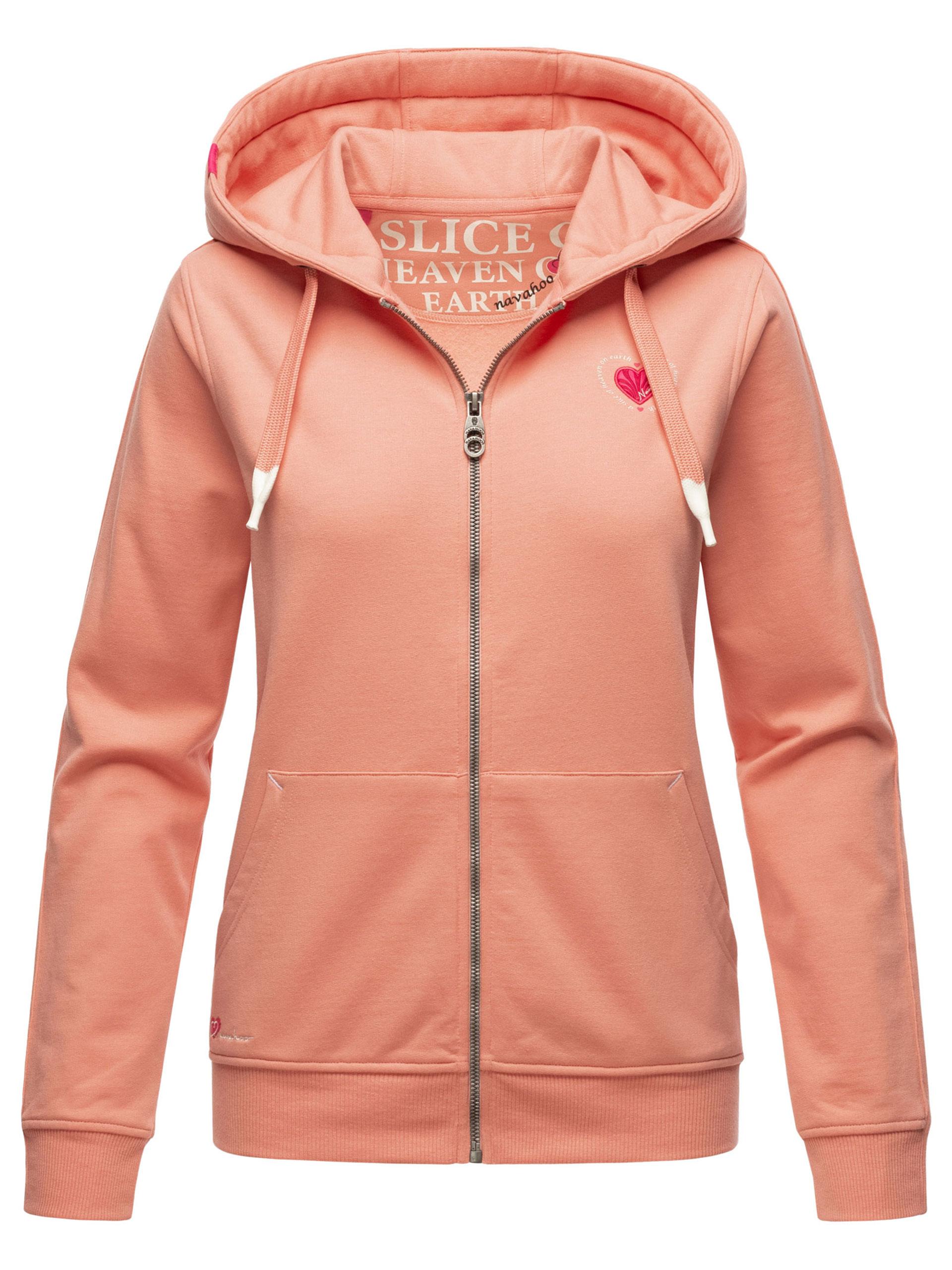 Navahoo Damen Sweatjacke Cremetörtchen – Kuschelig & Stylisch