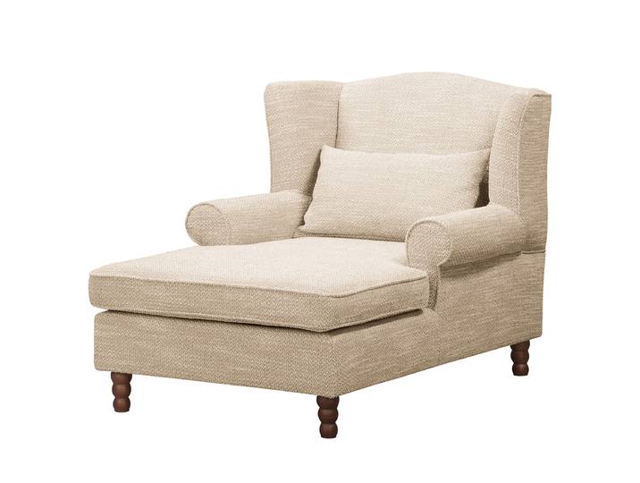 Ohrensessel XXL Grau Bouclé Stoff Mona 94 x 95 x 134cm