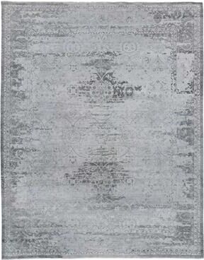 Exquisite Rugs Beverly hand-knotted Wool/Bamboo Silk Sand Area Rug