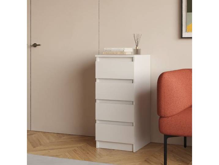 Buffet Komodee SOLA KOM2 Tiroirs Blanc Blanc 43 x 40 x 90 cm