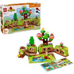 LEGO-DUPLO 10480 Wald mit wilden Tieren, ab 3 Jahre, 131 Teile