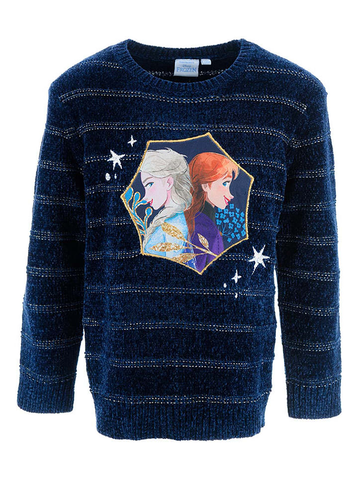 Disney Frozen Pullover "Frozen" in Dunkelblau - 104