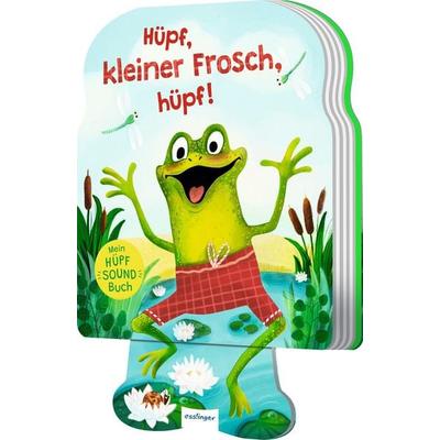 Mein Hüpf-Sound-Buch: Hüpf, kleiner Frosch, hüpf!, Gebundene Ausgabe von Kathrin Lena Orso, Esslinger in der Thienemann-Esslinger Verlag GmbH,