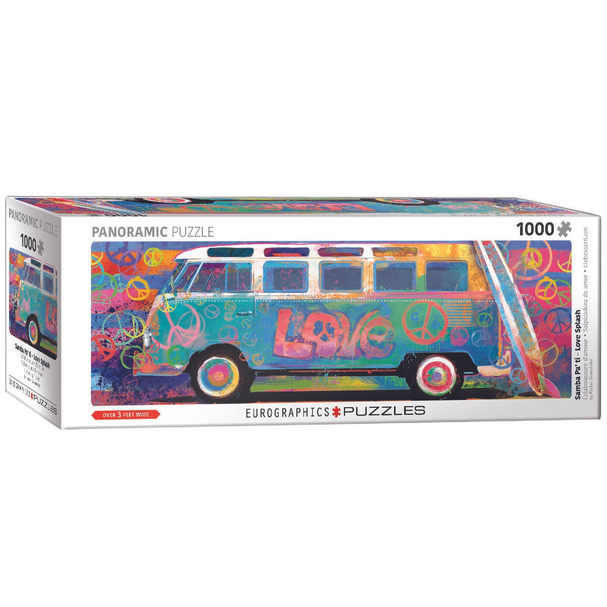 Eurographics Puzzel Love Bus VW Panorama - 1000 stukjes