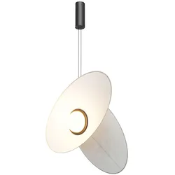 Maytoni Pendelleuchte Evolution Aluminium Schwarz MOD396PL-L10W3K mit IP 20