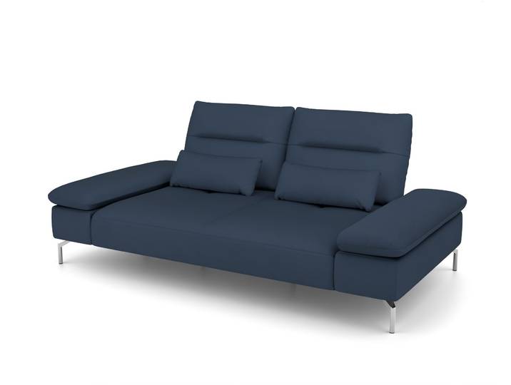 Sofa 191 - Blau (Ozeanblau) - Softwolle