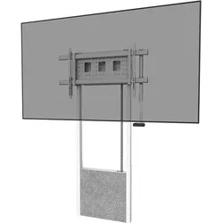Neomounts Floor-to-wall mount 65-105" - (Boden, Wand, 120 kg), TV Wandhalterung, Weiss