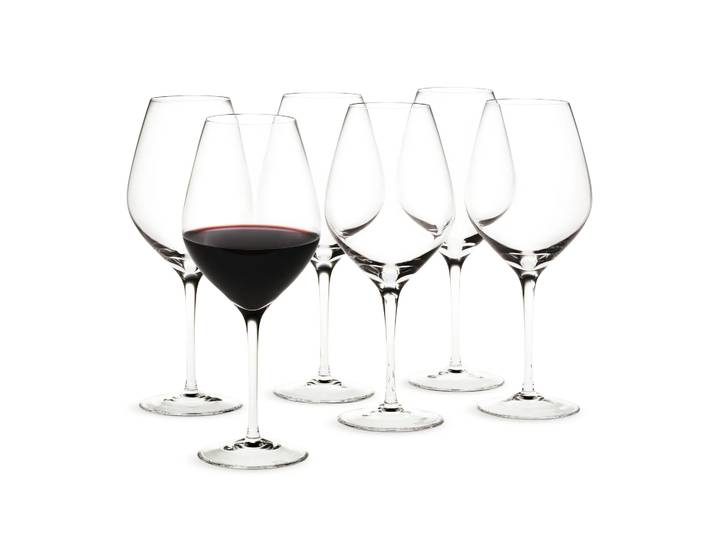 Holmegaard Verre à vin rouge Cabernet 52 cl, lot de 6 Transparent