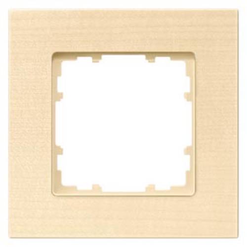 Siemens DELTA miro Rahmen 1-fach Echtmaterial Holz Holzart ahorn Abmessungen 90x 90mm 5TG11013