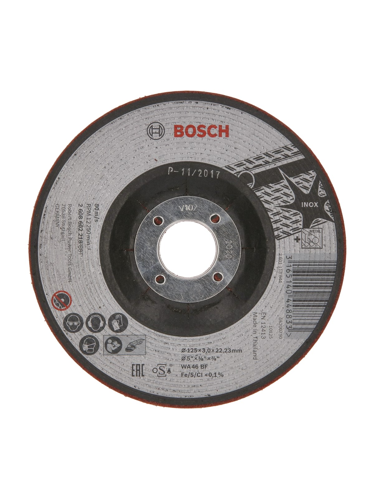 Bosch SLIBESKIVE SEMI-FLEX Ø125x30MM