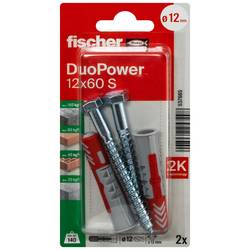 Fischer 537665 DuoPower 12 x 60 S K NV Dübelset 60 mm 12 mm 1 Set