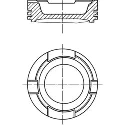Kolben MAHLE 227 PI 00108 000