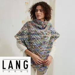 Strickanleitung – Dreieckstuch aus Lang Yarns Bold Color