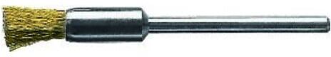 Lessmann Miniatur-Pinselbürste Messingdraht 0,10 mm, Bürsten-⌀ 5 mm (450521)