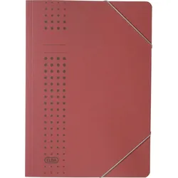 ELBA Eckspanner chic A4 Karton bordeaux