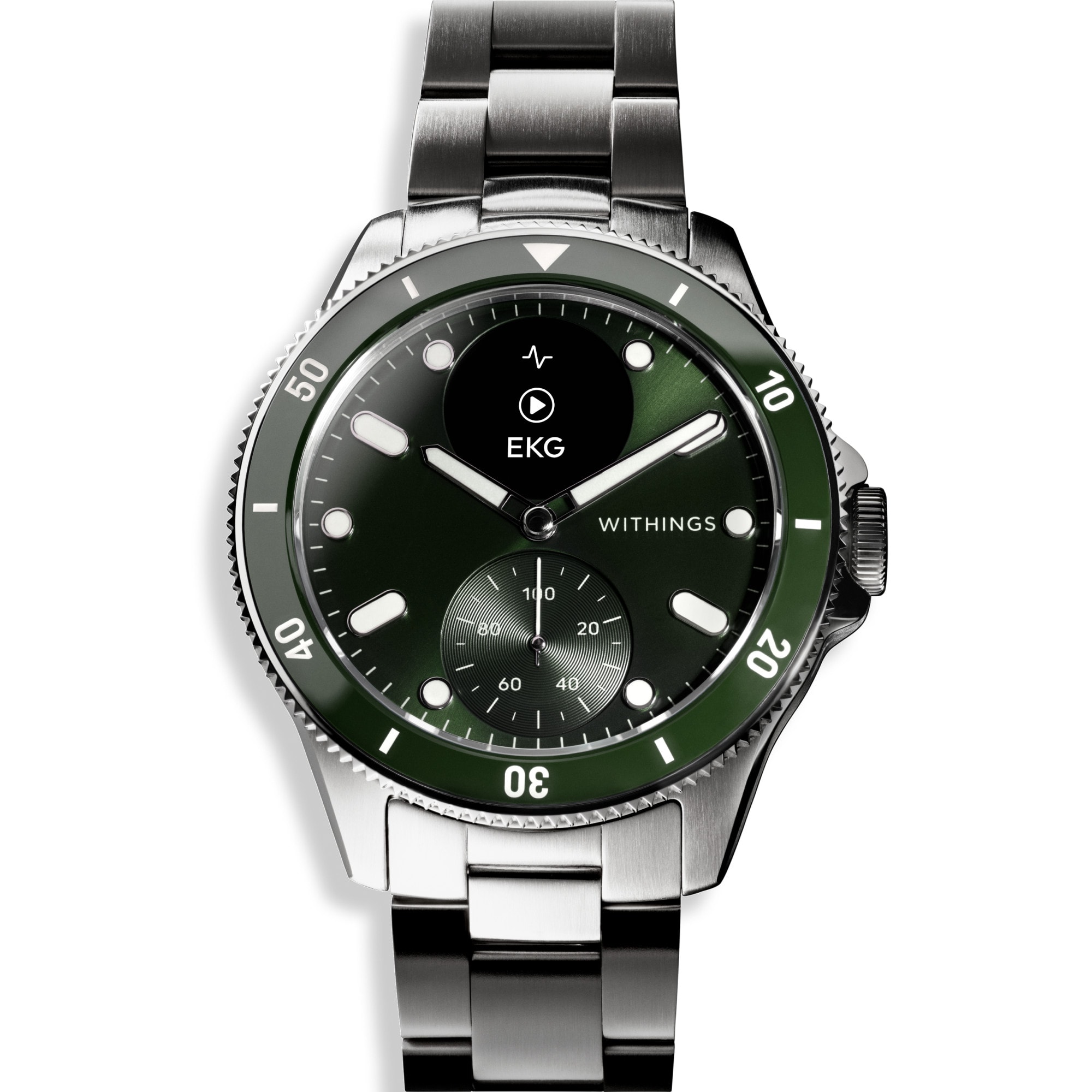Withings ScanWatch Nova 42mm Green HWA10-MODEL 8-ALL-INT