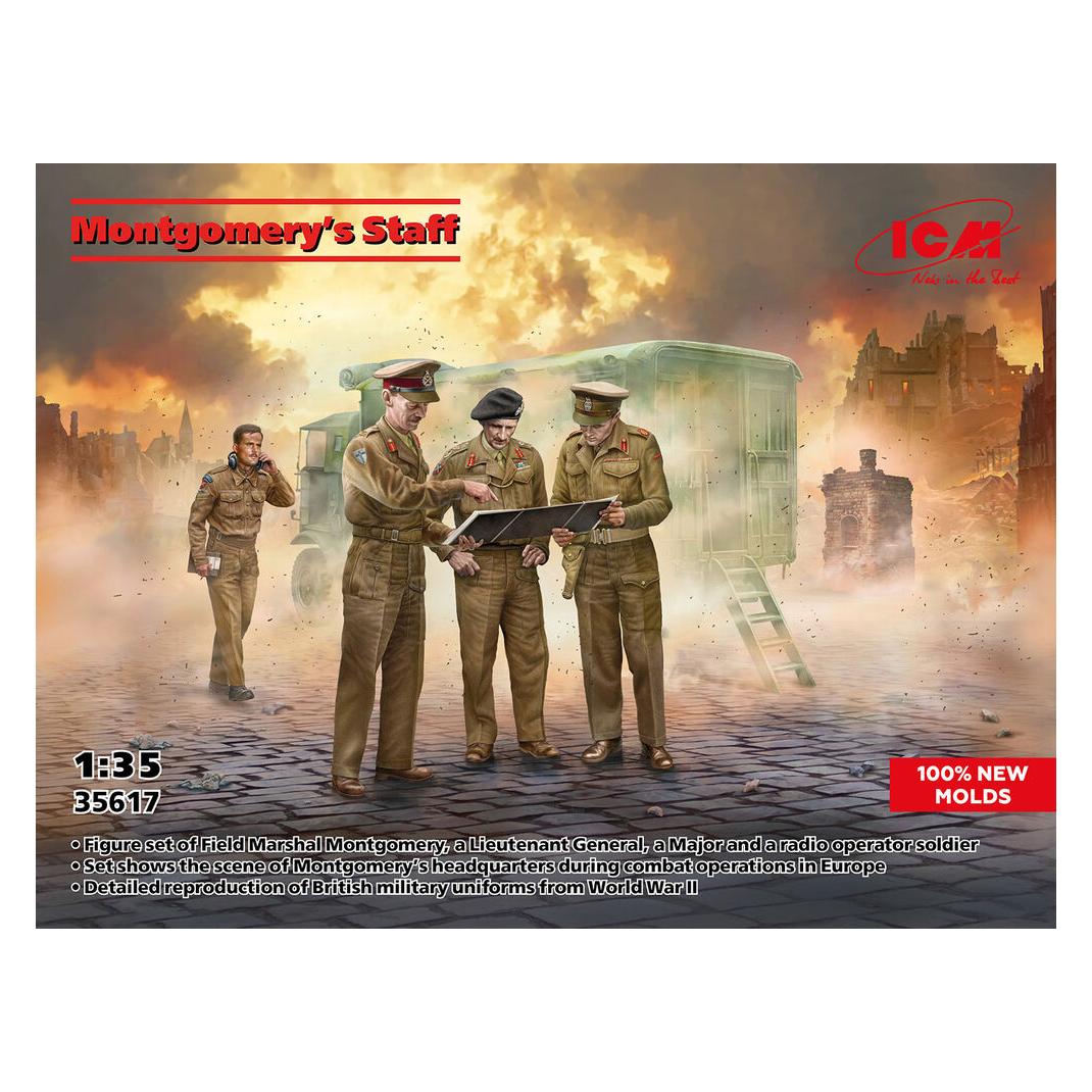 ICM Montgomery's Staff (100% new molds) (35617)