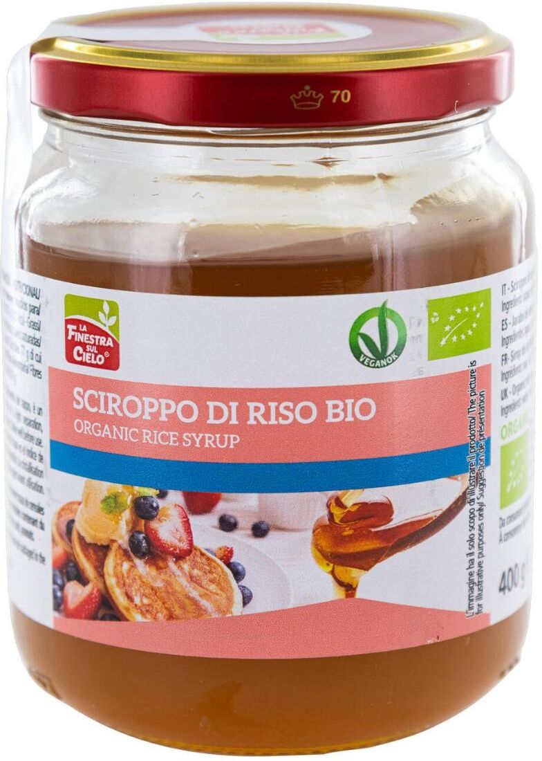 LA FINESTRA SUL CIELO SCIROPPO RISO 400G BIO