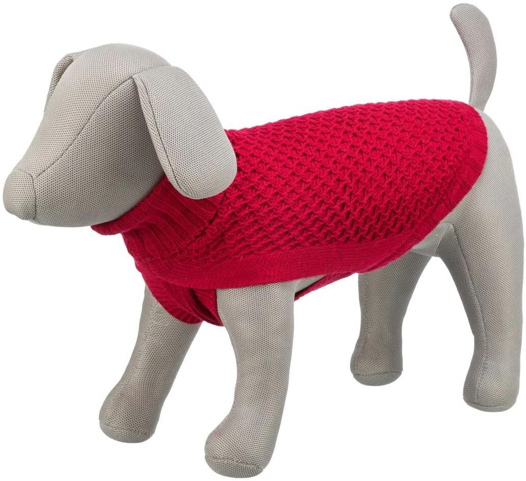 Tierpullover TRIXIE "Norwood M, 45 cm", rot, Tierbekleidung, Tierpullover rot Einheitsgröße