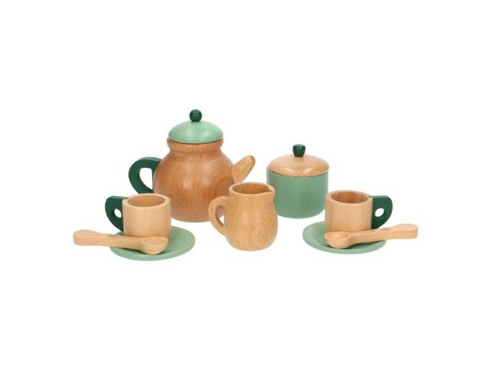 Theeservies, hout