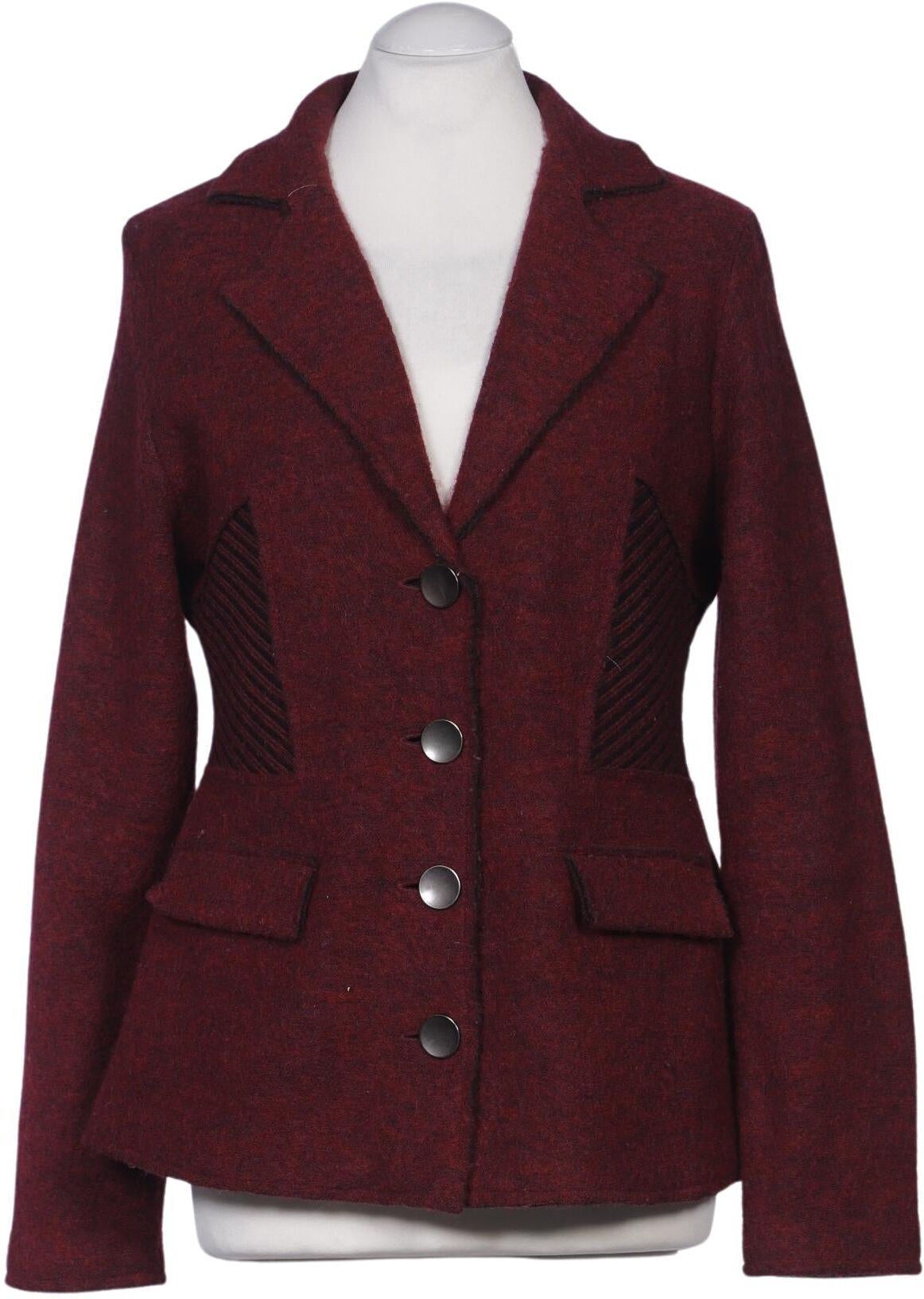 Kriss Trading Sweden Damen Blazer, Rot, Gr. M, Synthetik / Wolle - Second Hand