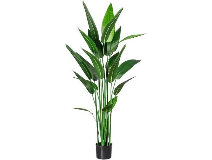 Künstliche Zimmerpflanze CREATIV GREEN Wassercanna , grün, H:140cm, Kunststoff, Kunstpflanzen, Künstliche Zimmerpflanze