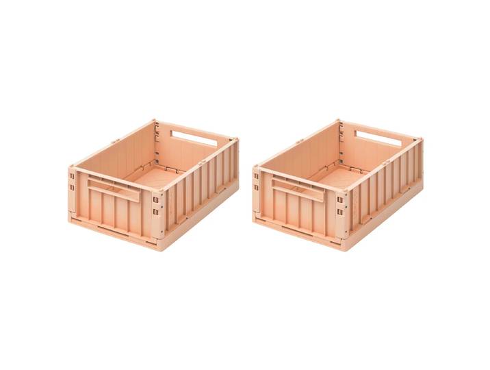 LIEWOOD - Weston Aufbewahrungsbox, 36 x 25 x 13,5 cm, tuscany rose (2er-Set)