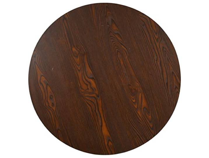 HKLGBVCR Bistrotisch, Braun, 80 cm, MDF