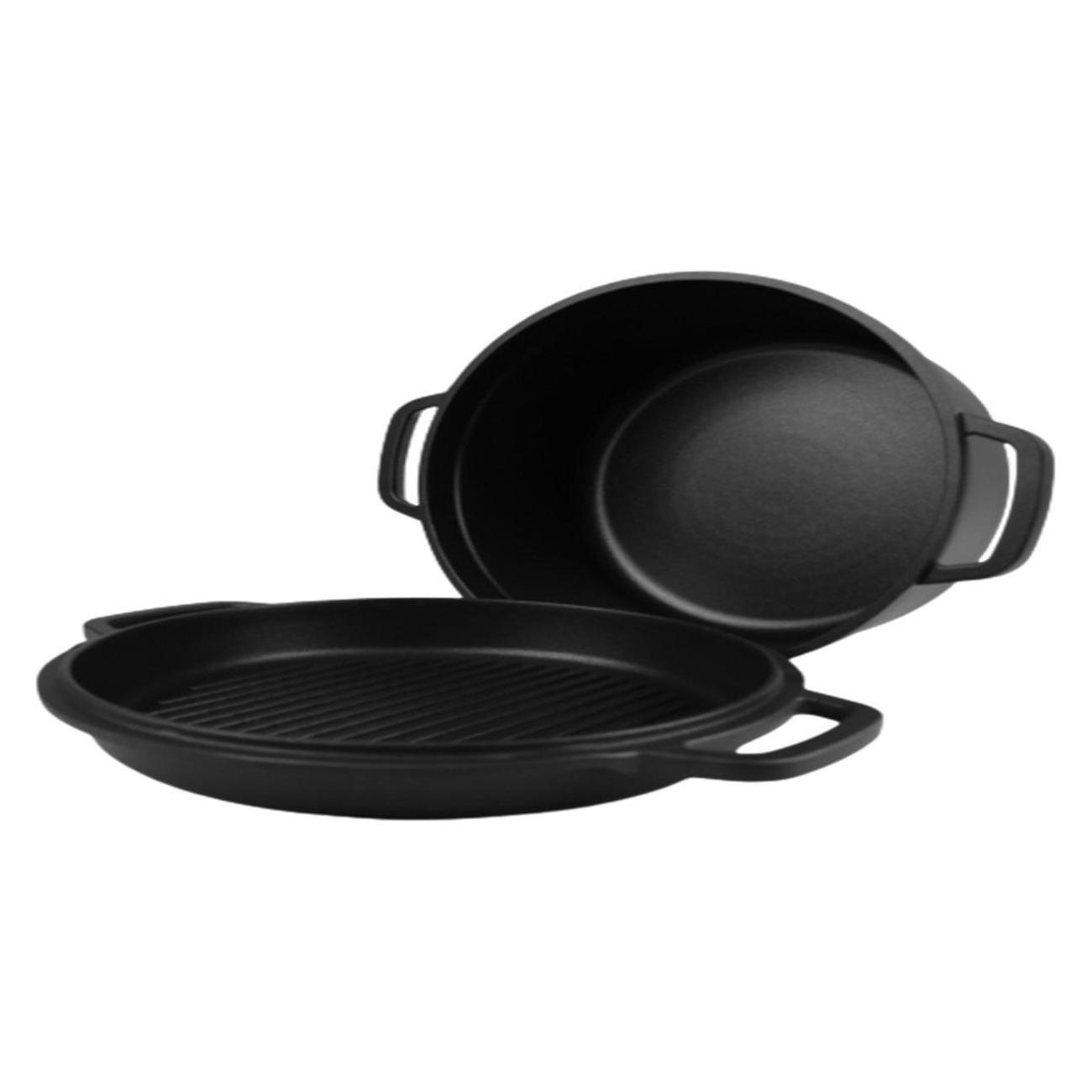Maestro BAR MIT GRILL 4,5 L 26 cm MR-4126 (Bratpfanne, Kochtopf, Aluminium) (MR-4126)