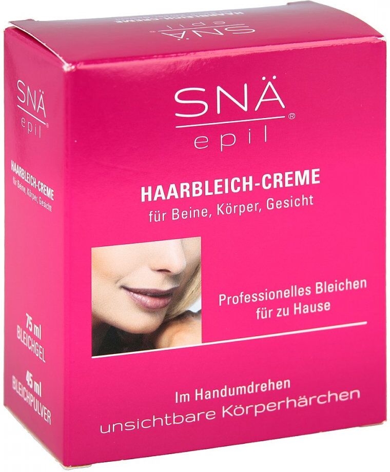WUNDmed Haarbleich Creme Snae Epil Set 1stk