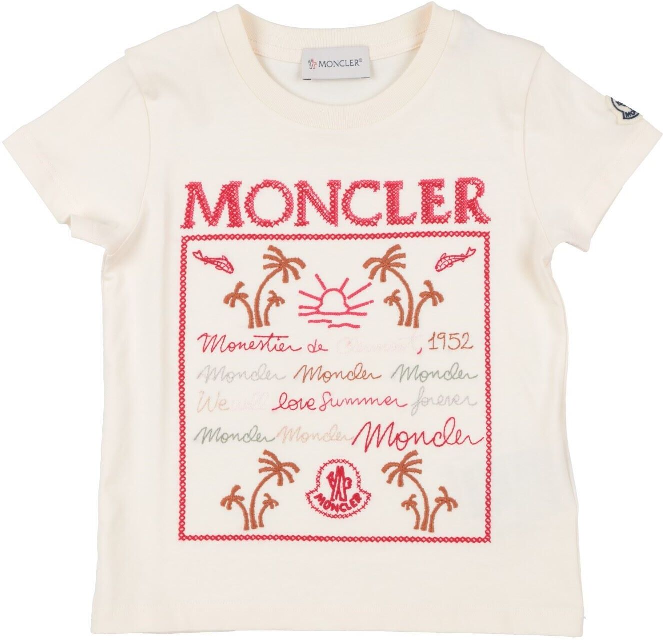 Moncler Camiseta Chica Hueso 4,8 Chica
